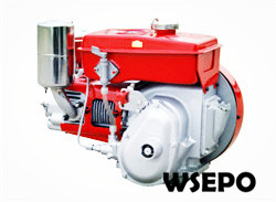 WSE-175F 5hp Horizontal Air Cooled 4-stroke Small Diesel Engine - Click Image to Close